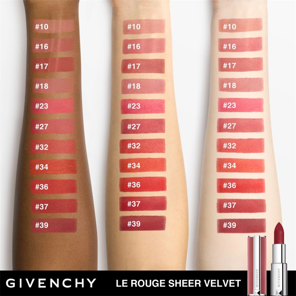 Givenchy Le Rouge Sheer Velvet Rouge à lèvres