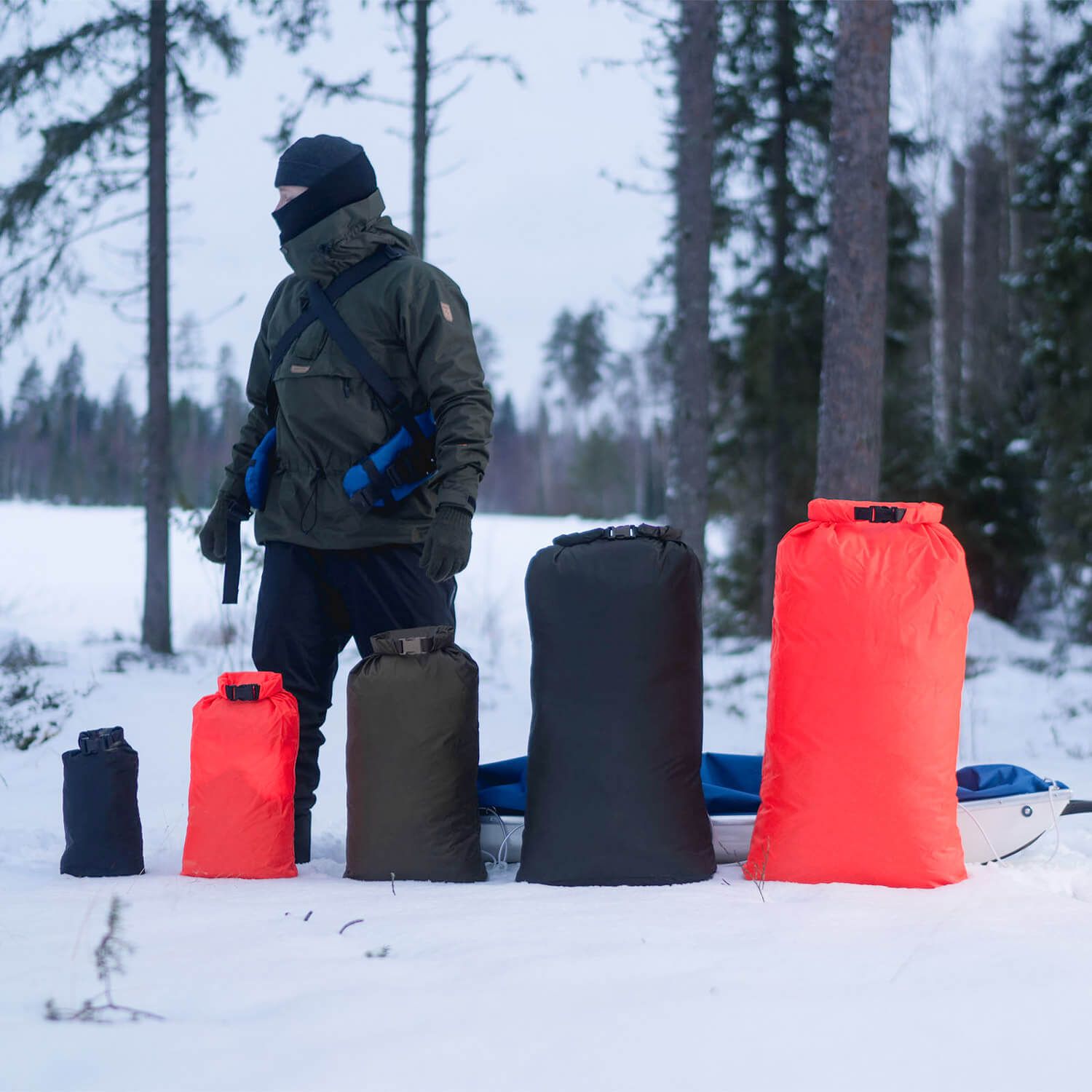 Rolltop Stuffsack 210D