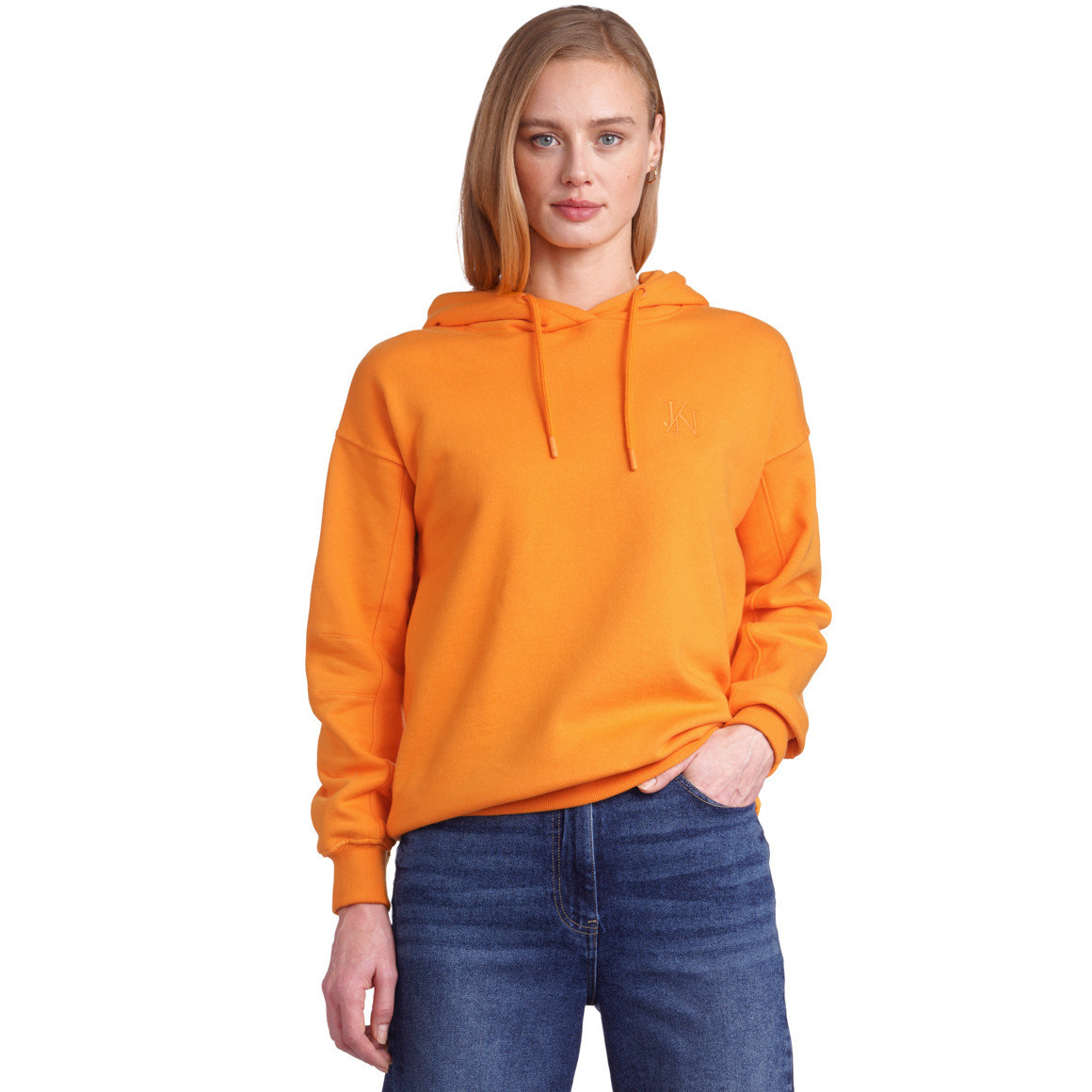 Damen Hoodie mit Stickerei