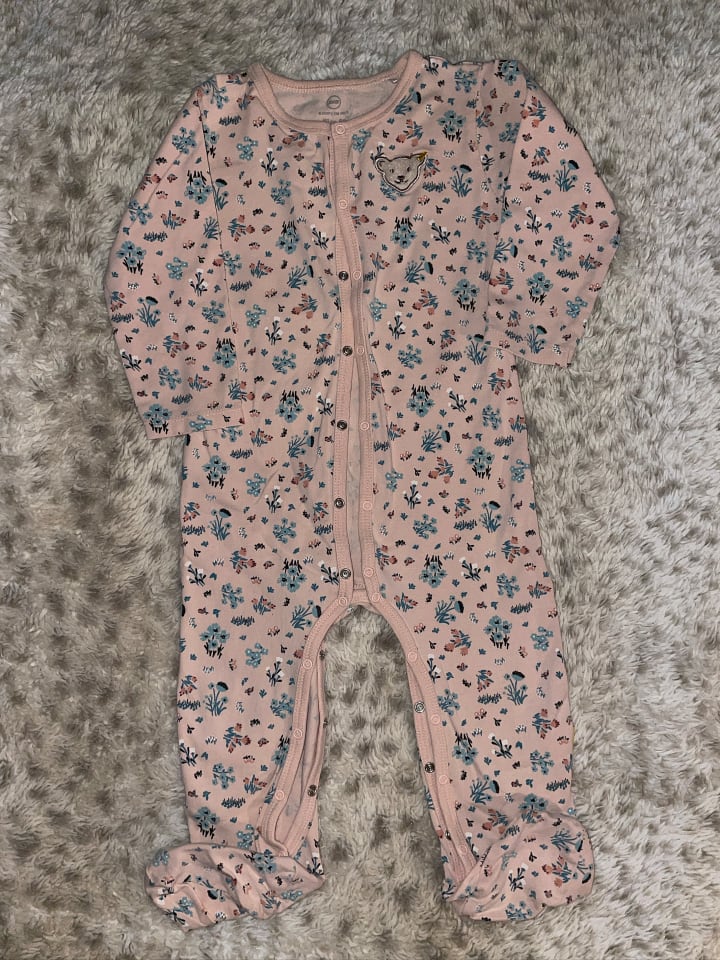 Steiff Strampler in Rosa günstig kaufen 80