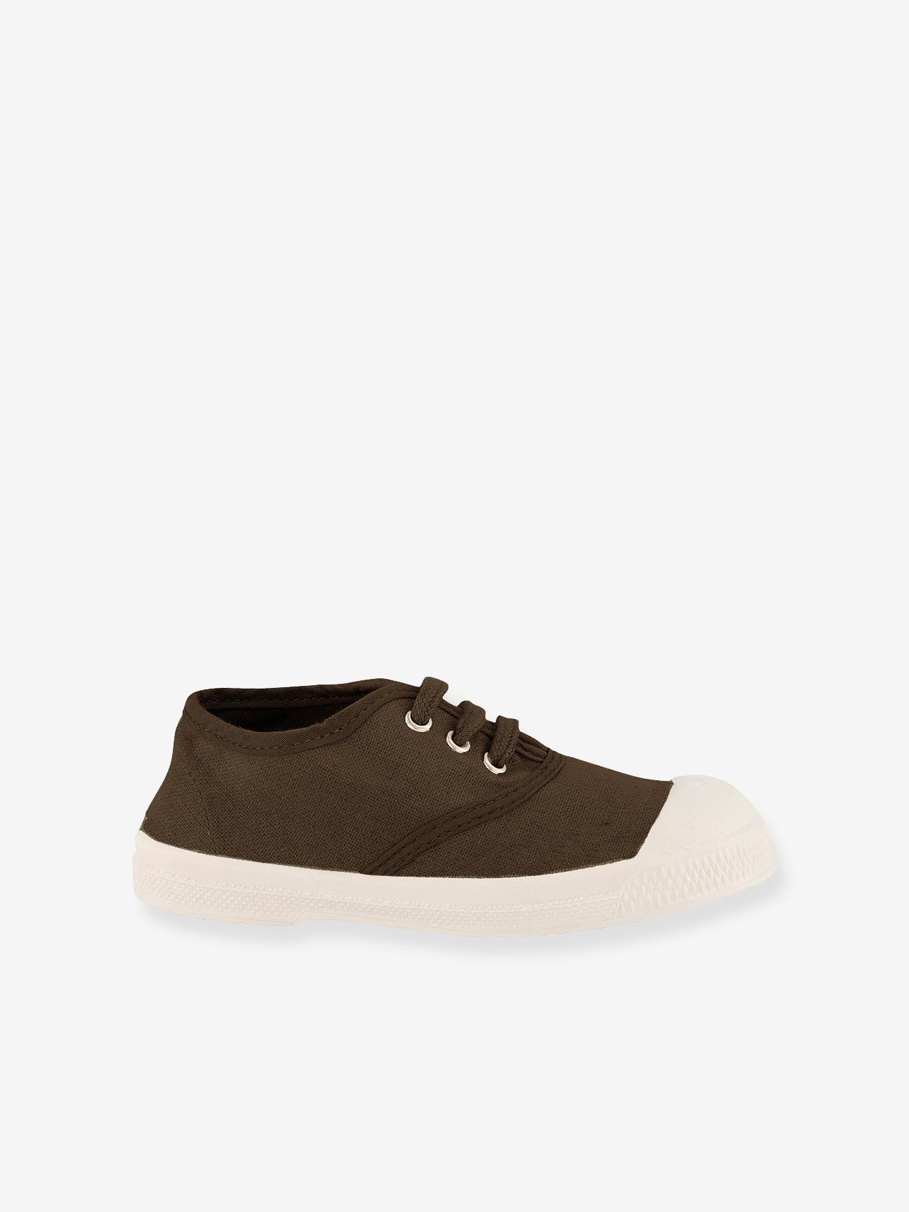 Tennis à lacets coton enfant BENSIMON® marine