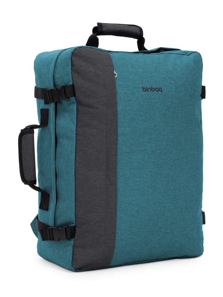Hauptstadtkoffer blnbag M3 - Handgepäck Rucksack Flugzeug Backpack in Aquagrün günstig kaufen onesize