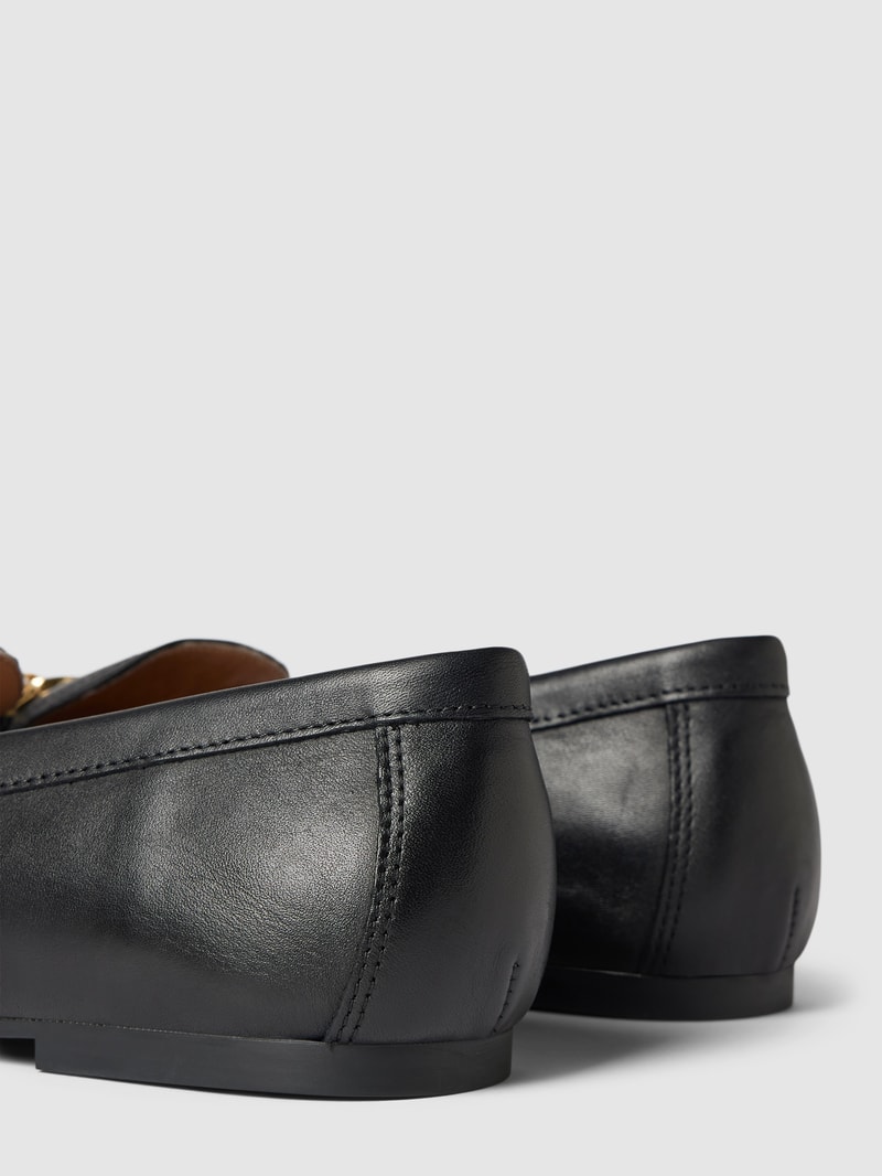 Penny-Loafer mit Schaftbrücke Modell 'AVERI' in schwarz