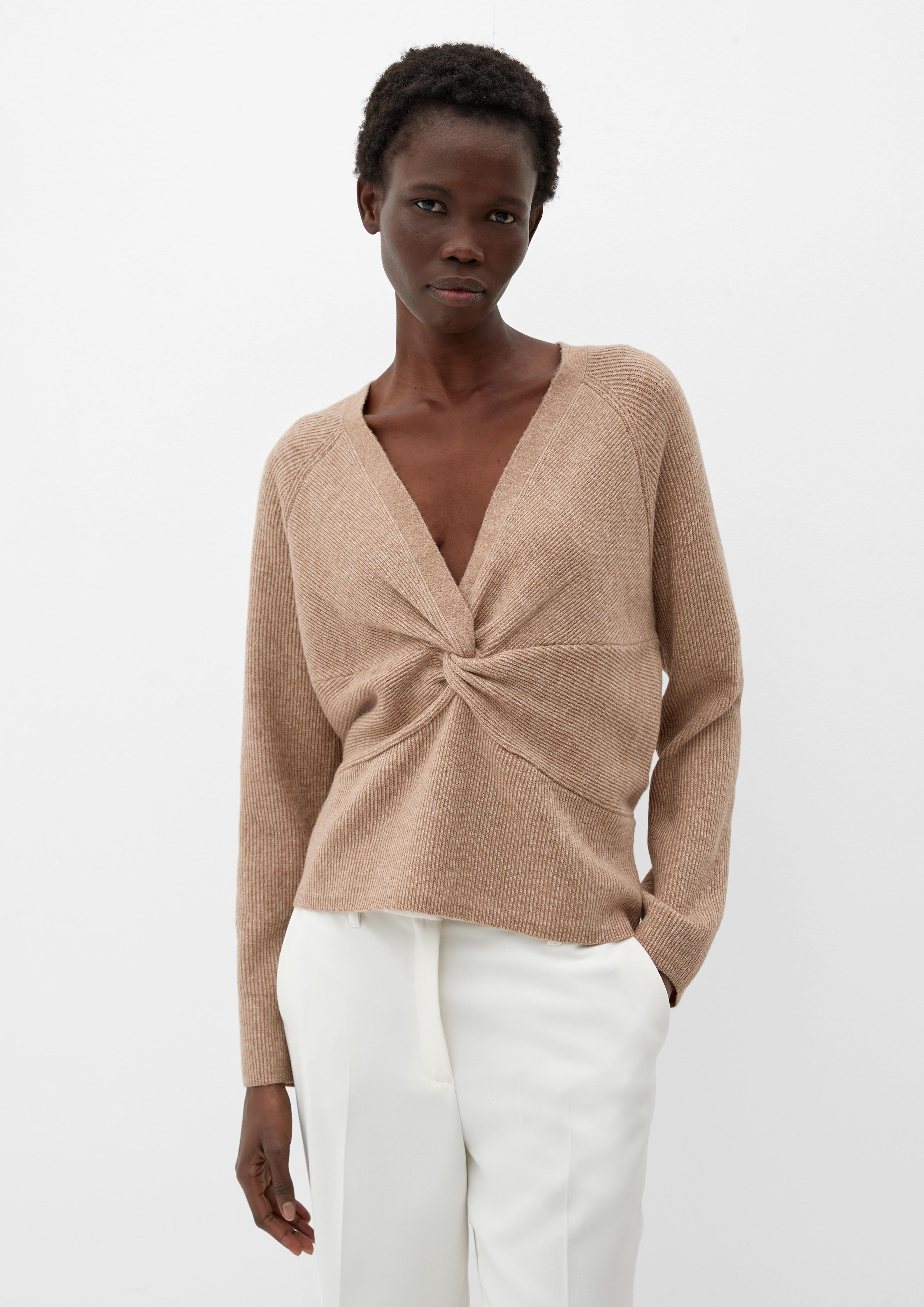 Strickpullover aus Wollmix  2120324-84X5