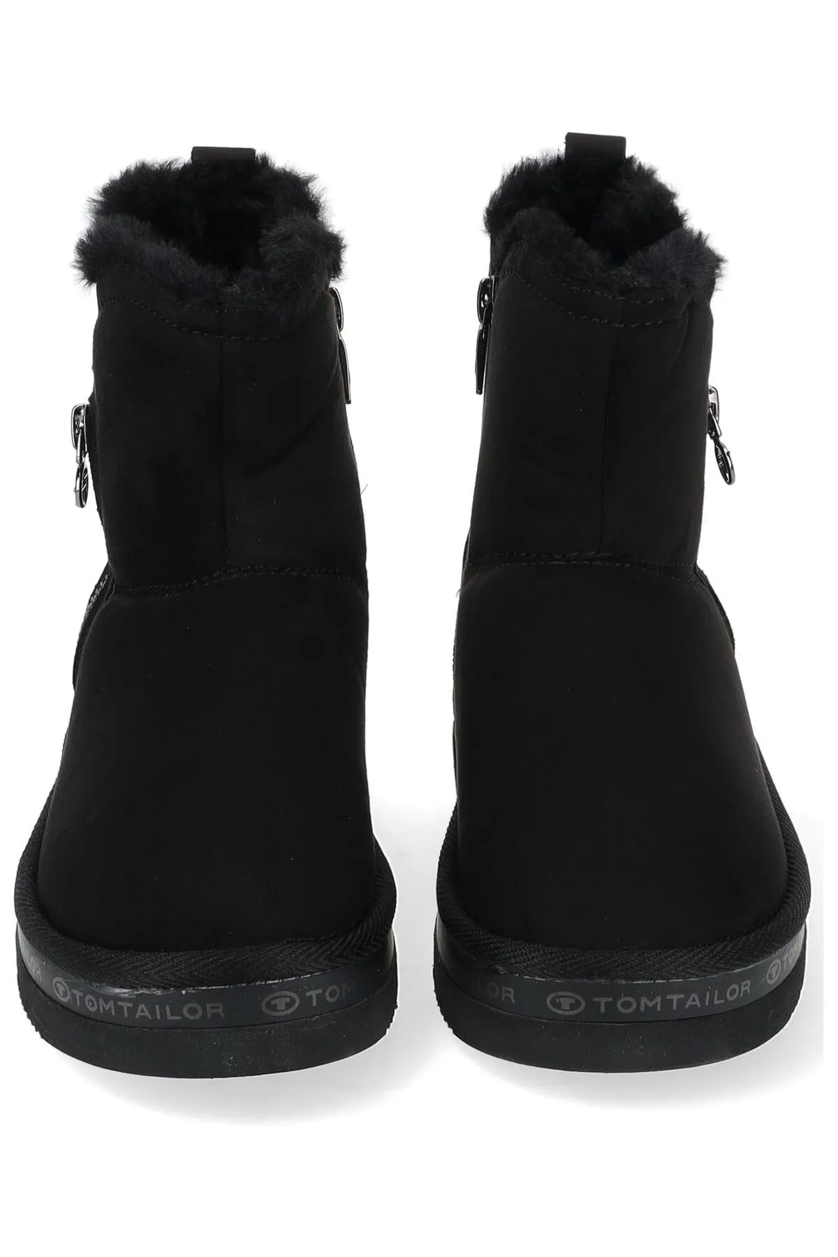 Tom Tailor  Stiefelette - Schwarz - Flacher Absatz