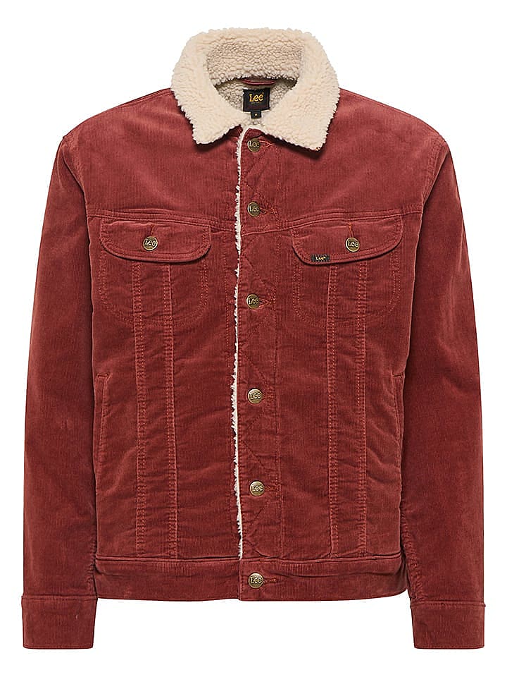 Lee Übergangsjacke in Rostrot günstig kaufen M