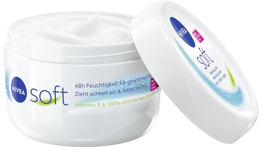 NIVEA soft Creme Erfrischende Feuchtigkeitscreme 375 ml