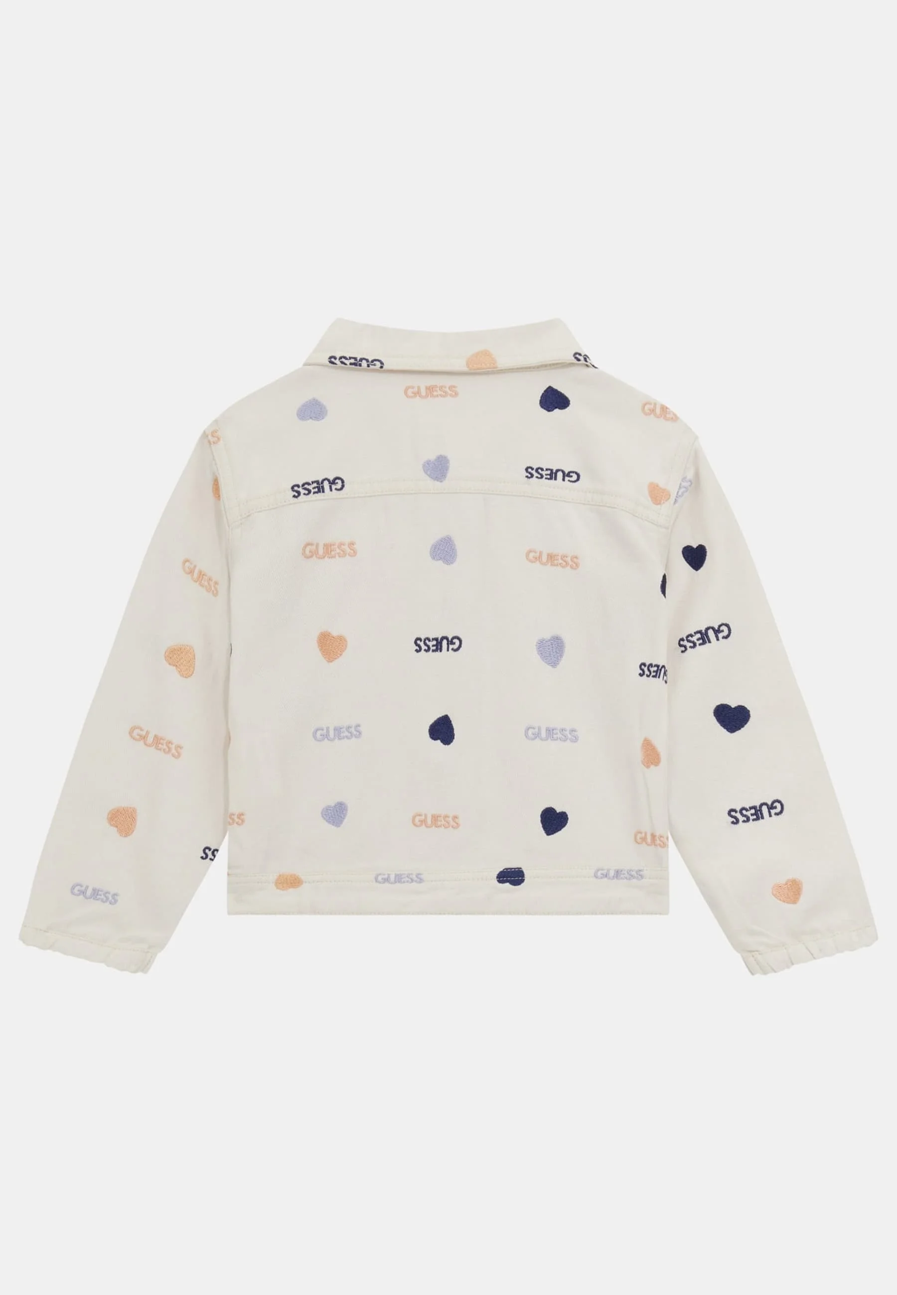 Guess ALLOVER-HERZEN - Chaqueta vaquera