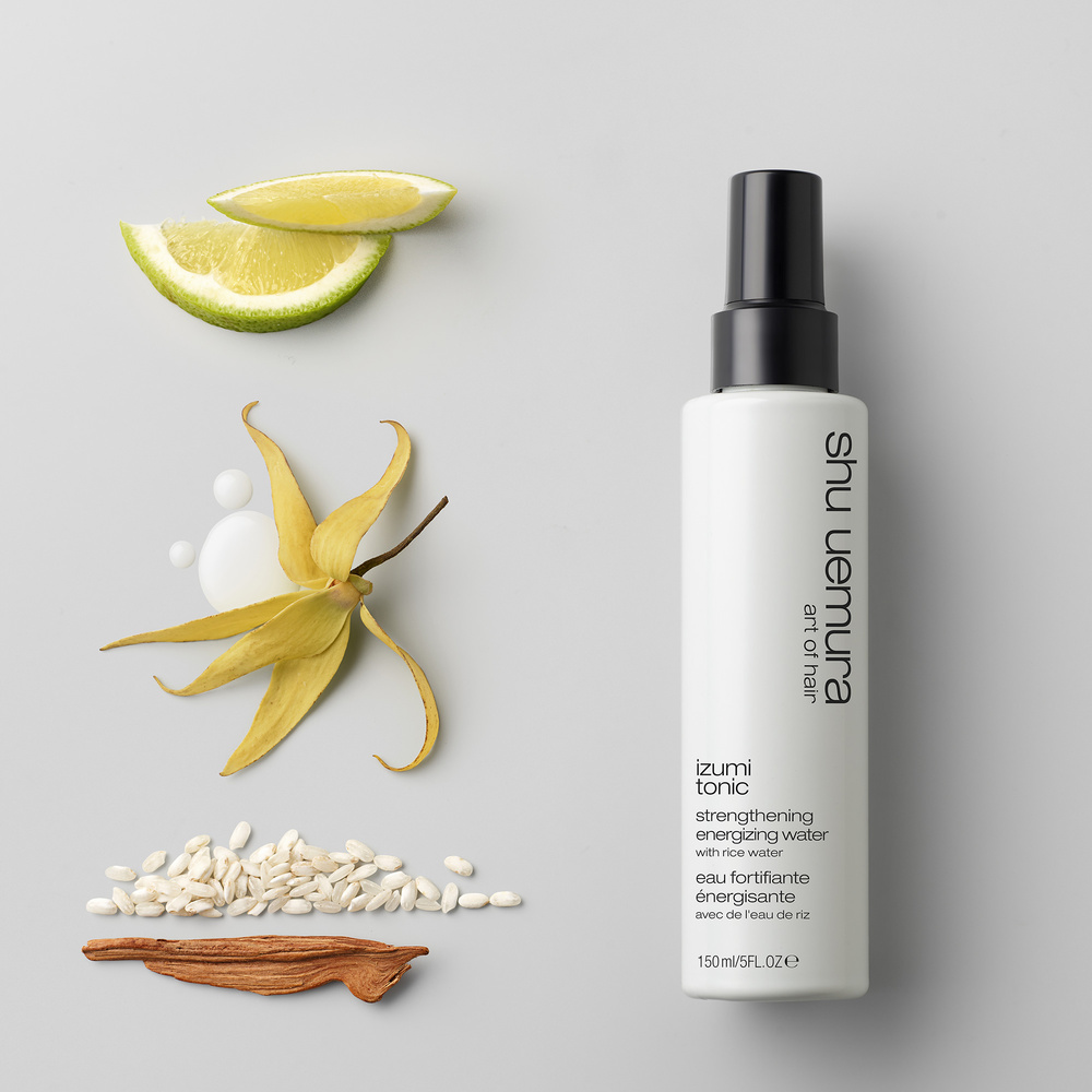 shu uemura art of hair izumi tonic eau fortifiante corporisante Spray