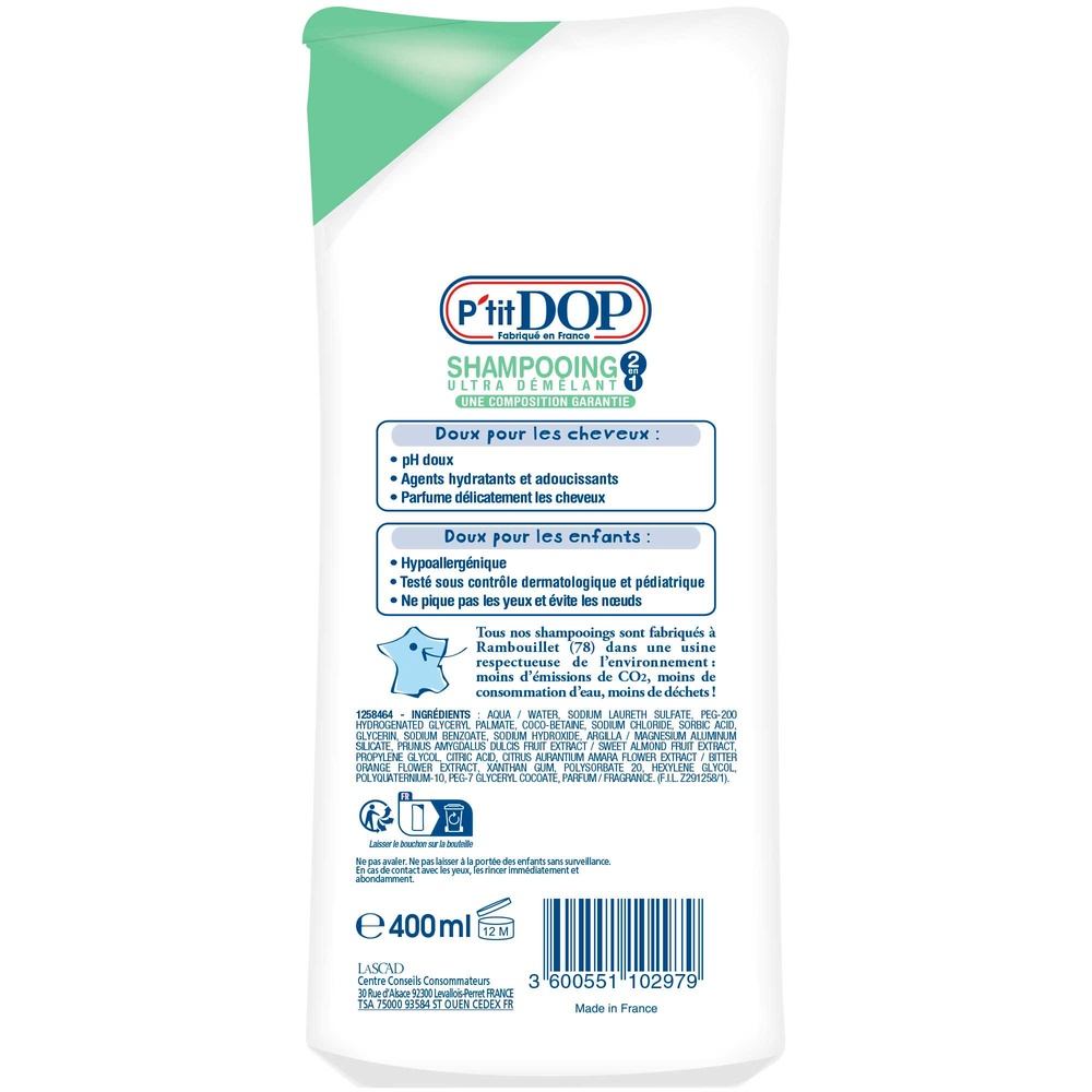 DOP DOP Classic Shampooing Ultra Démêlant Amande et Fleur d'Oranger