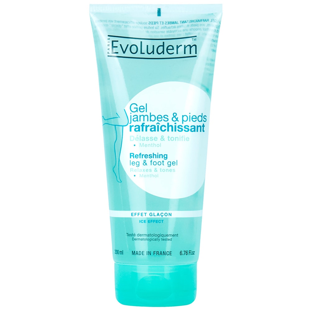 evoluderm Gel Rafraîchissant Gel Rafraîchissant Jambes & Pieds - 200ml