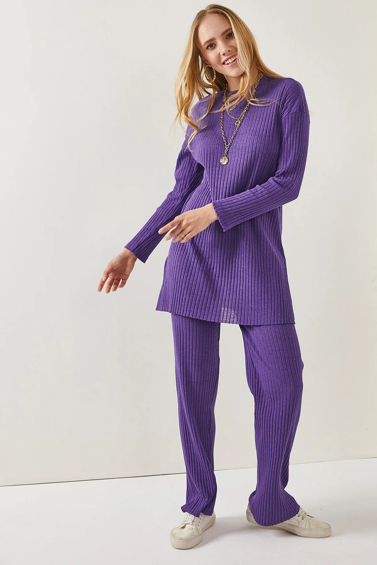 Olalook  Zweiteiler - Lila - Regular Fit