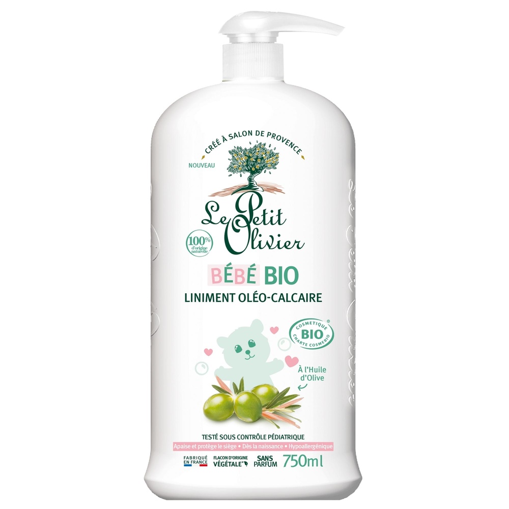 le petit olivier Liniment Oléo-Calcaire Bébé Certifié BIO Liniment - Bébé Bio