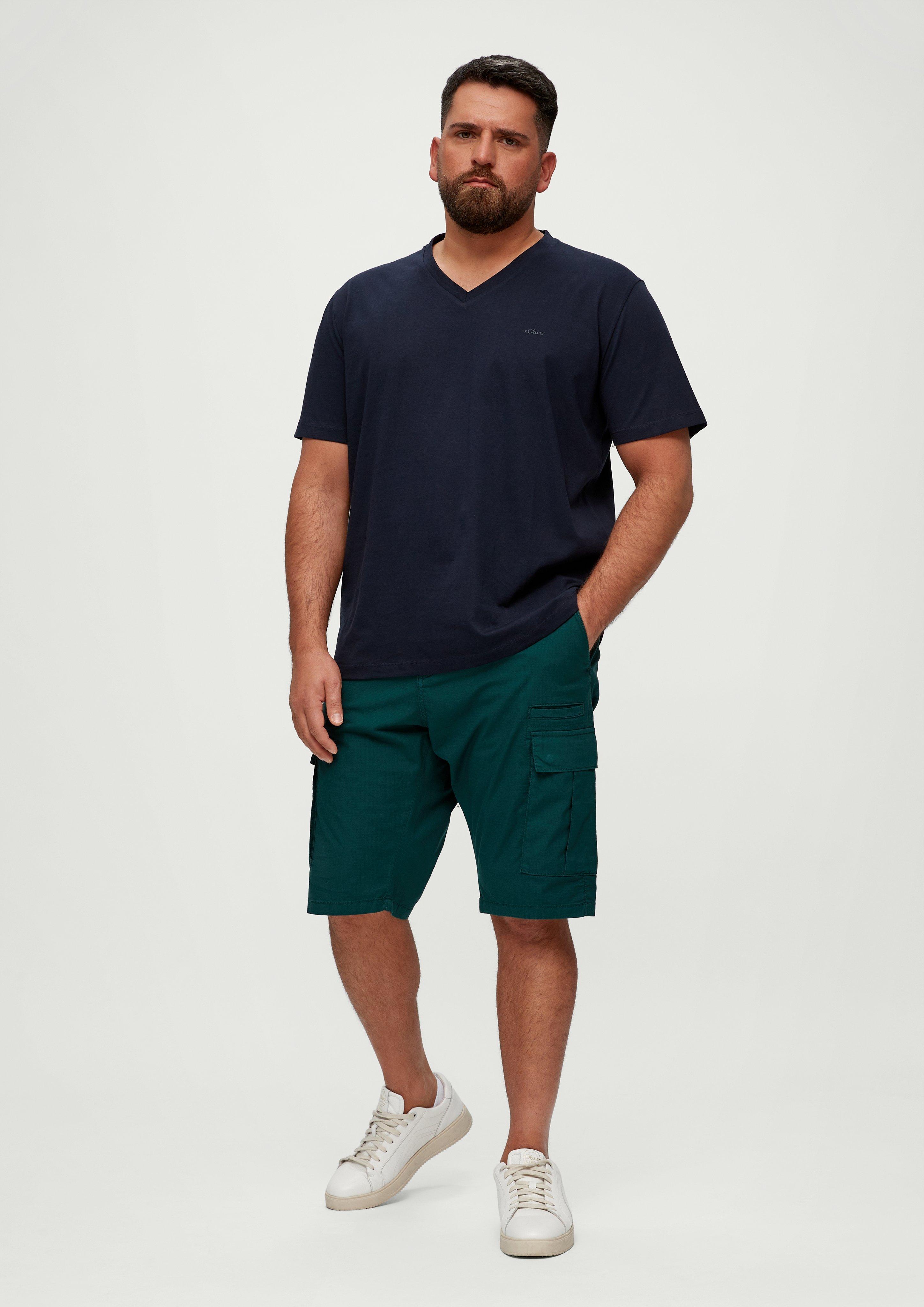 Relaxed: Bermuda mit Cargotaschen  2133299-7955