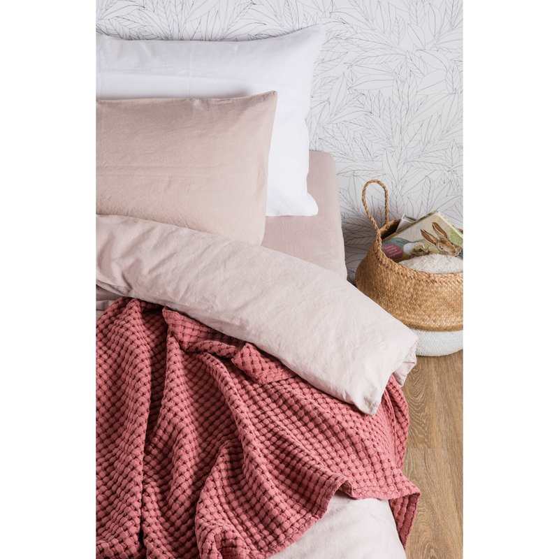 Plaid en Coton Bio Paros