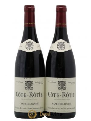 Côte-Rôtie Côte Blonde René Rostaing  2015 - Lot de 2 Bouteilles