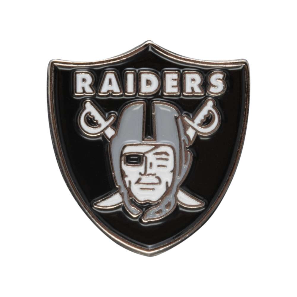 Oakland Raiders NFL Metall Wappen Pin Anstecker BDNFLCRSOR