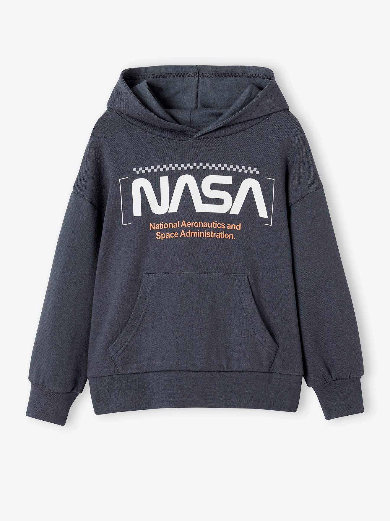 Nasa Kinder Kapuzensweatshirt NASA - schieferblau