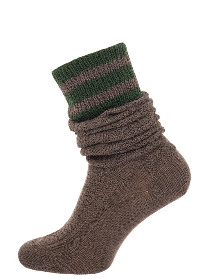 Lusana Kniestrümpfe L8995R-1119 in mittelbraun günstig kaufen 38-40