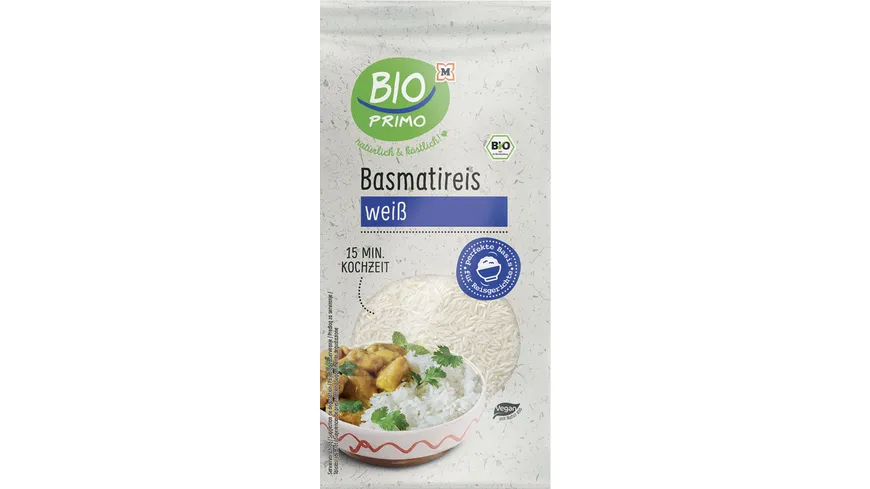 BIO PRIMO Bio Basmatireis 1 kg