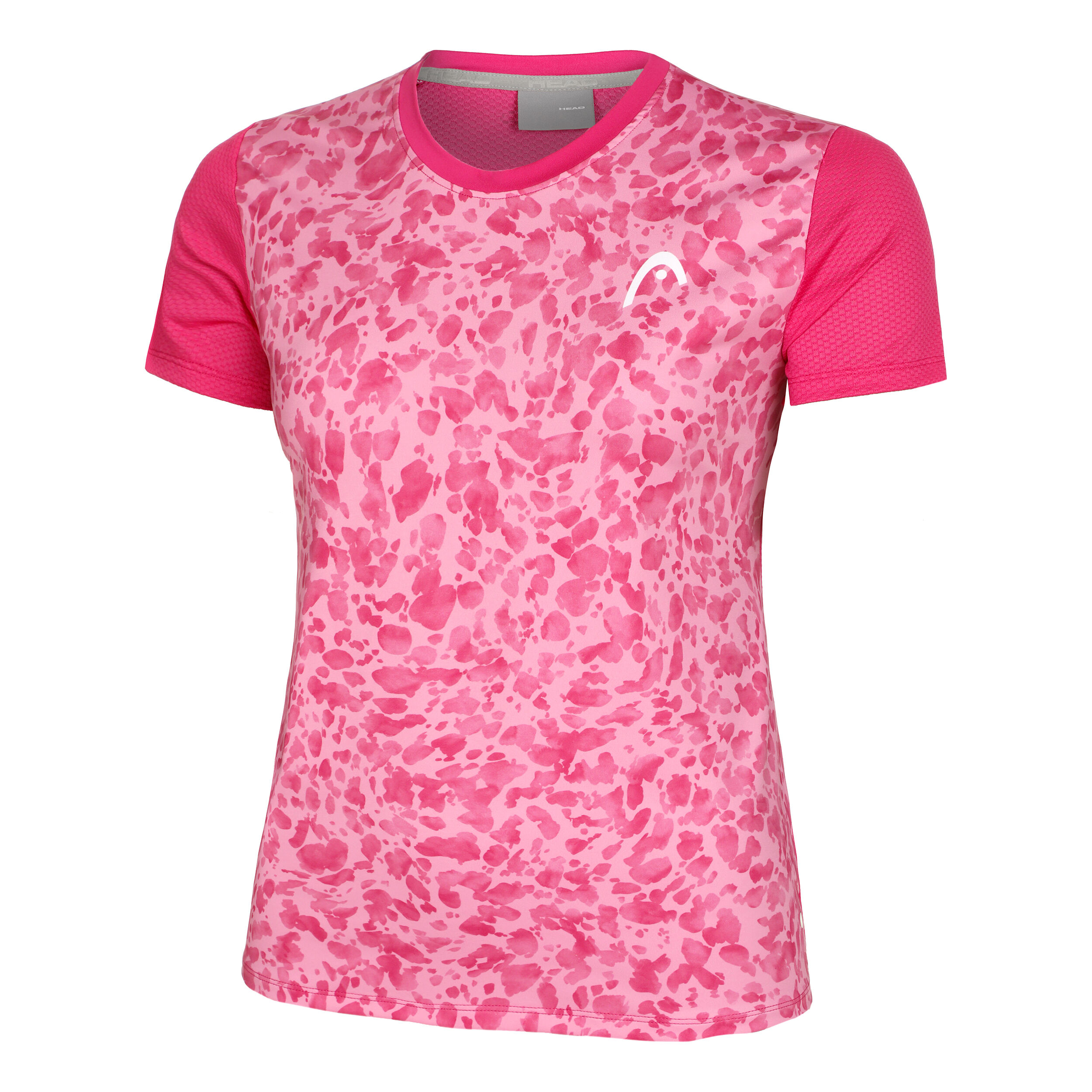 Tie-Break II T-Shirt Damen - Berry, Weiß
