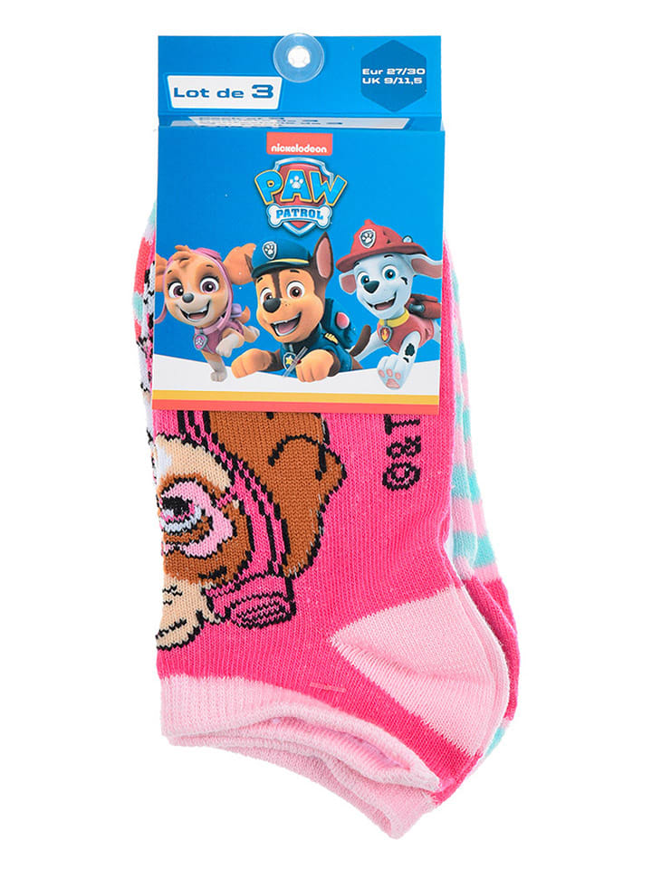 Paw Patrol 3er-Set: Füßlinge 