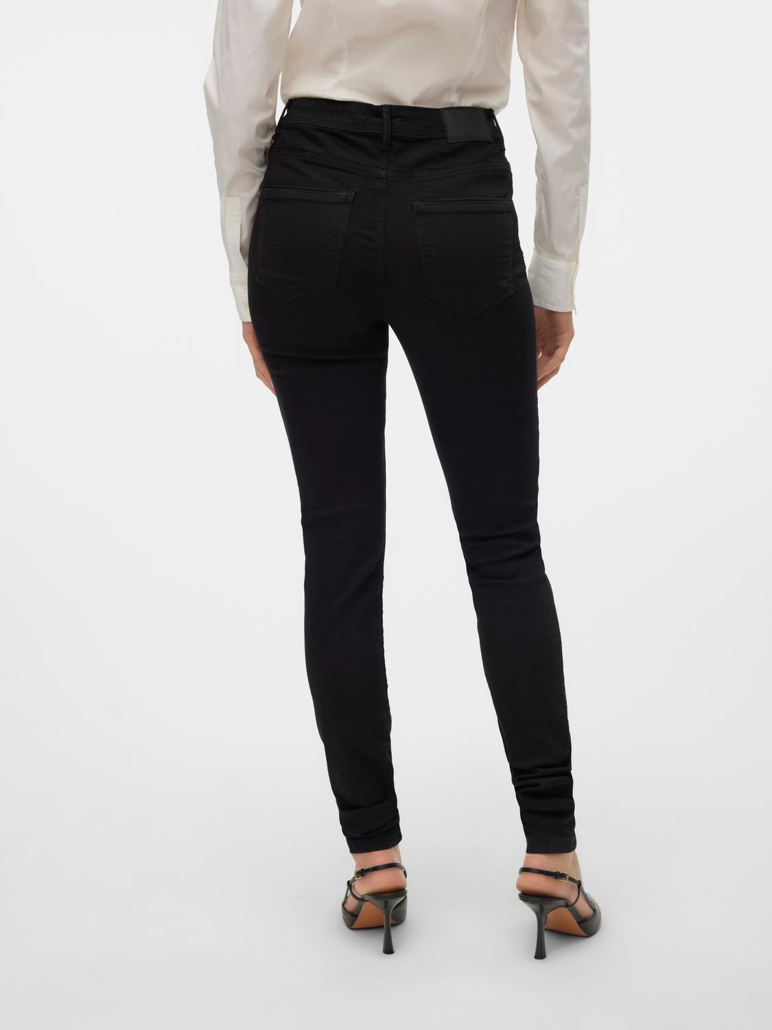 VMTANYA Mid Rise Skinny Fit Jeans