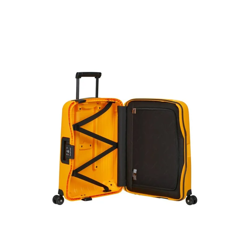 Samsonite S'CURE Spinner 55\/20 mit 4 Rollen XS - HONEY YELLOW