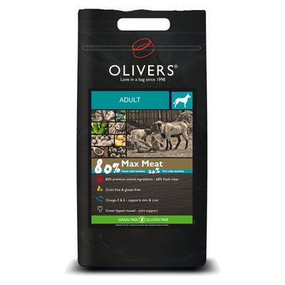 Oliver's Adult Max Meat 80% Getreidefrei