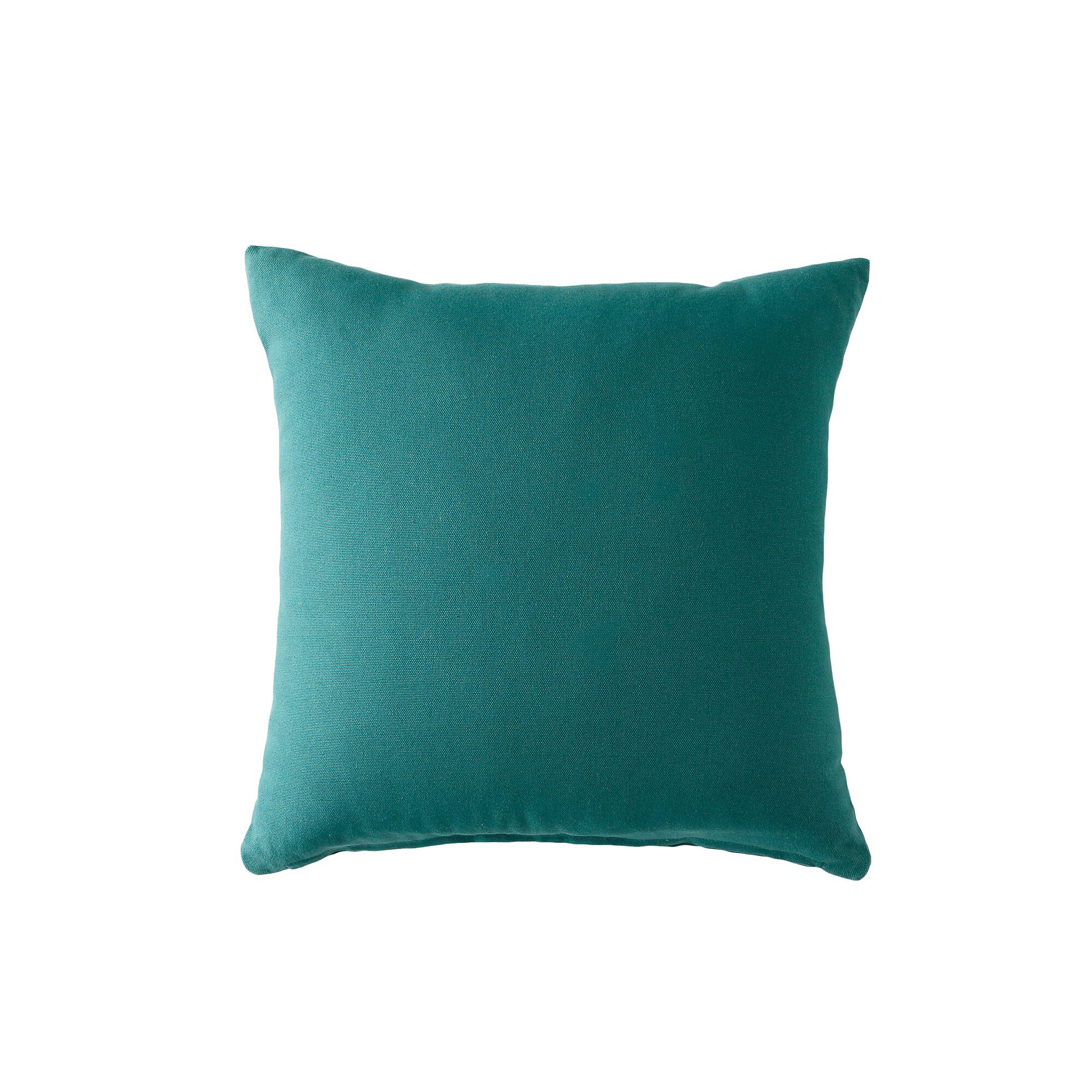 Housse de coussin unie bachette
