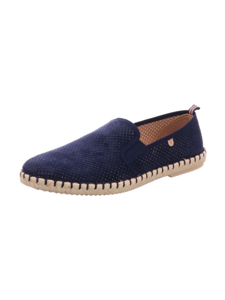 Verbenas Slipper in blau günstig kaufen
