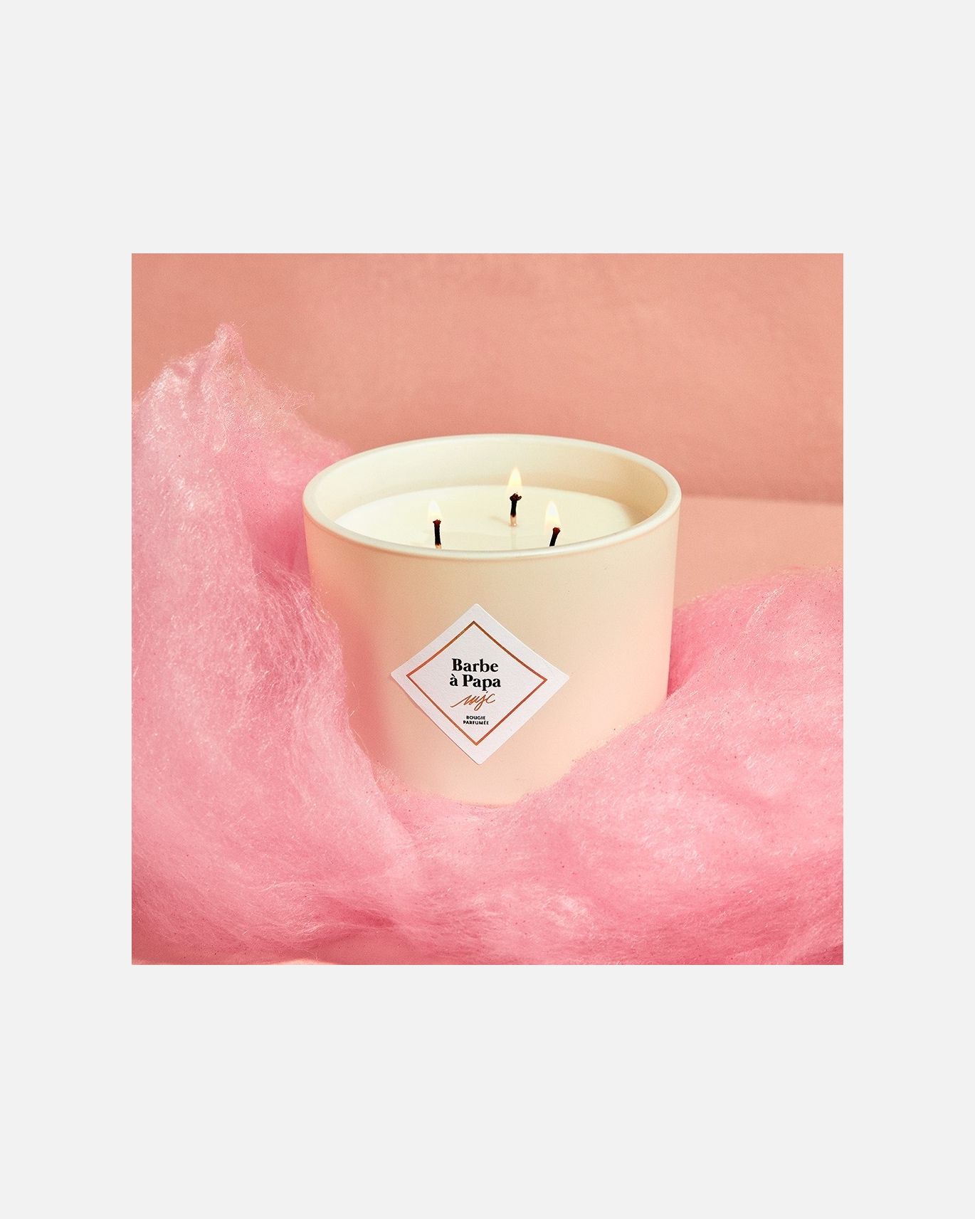 MY JOLIE CANDLE Свећа од шећерне вуне