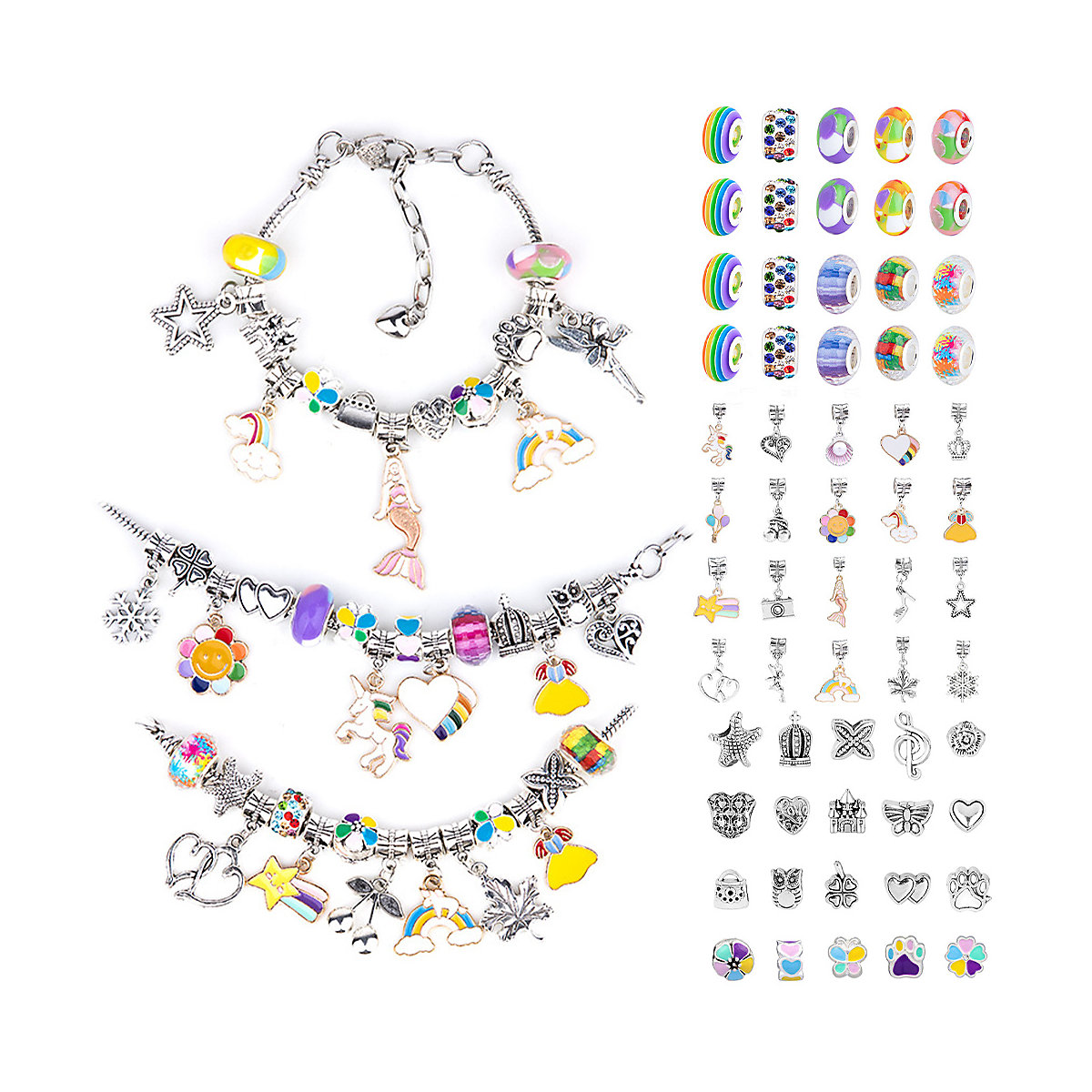 DIY Armbänder Set Schmuck-Bastelsets für Mädchen