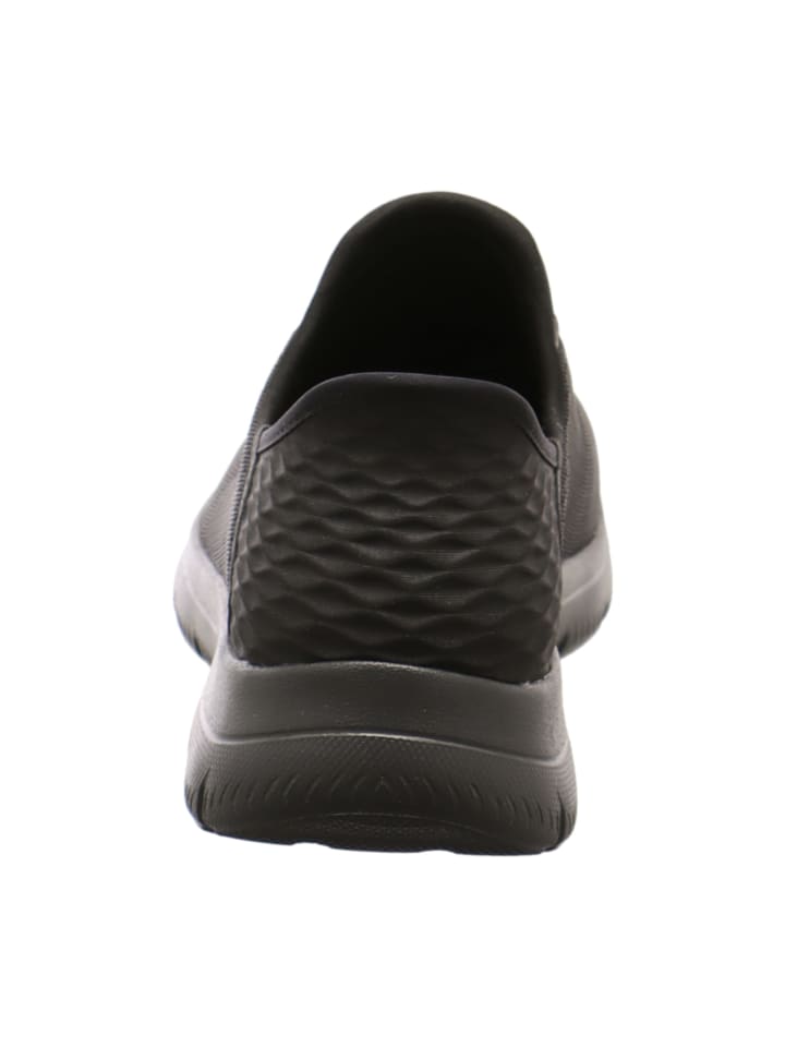 Skechers Sportliche Slipper in Schwarz günstig kaufen