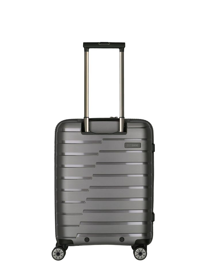travelite Travelite Koffer AIR BASE 4w Trolley S Vortasche, Anthrazit günstig kaufen onesize