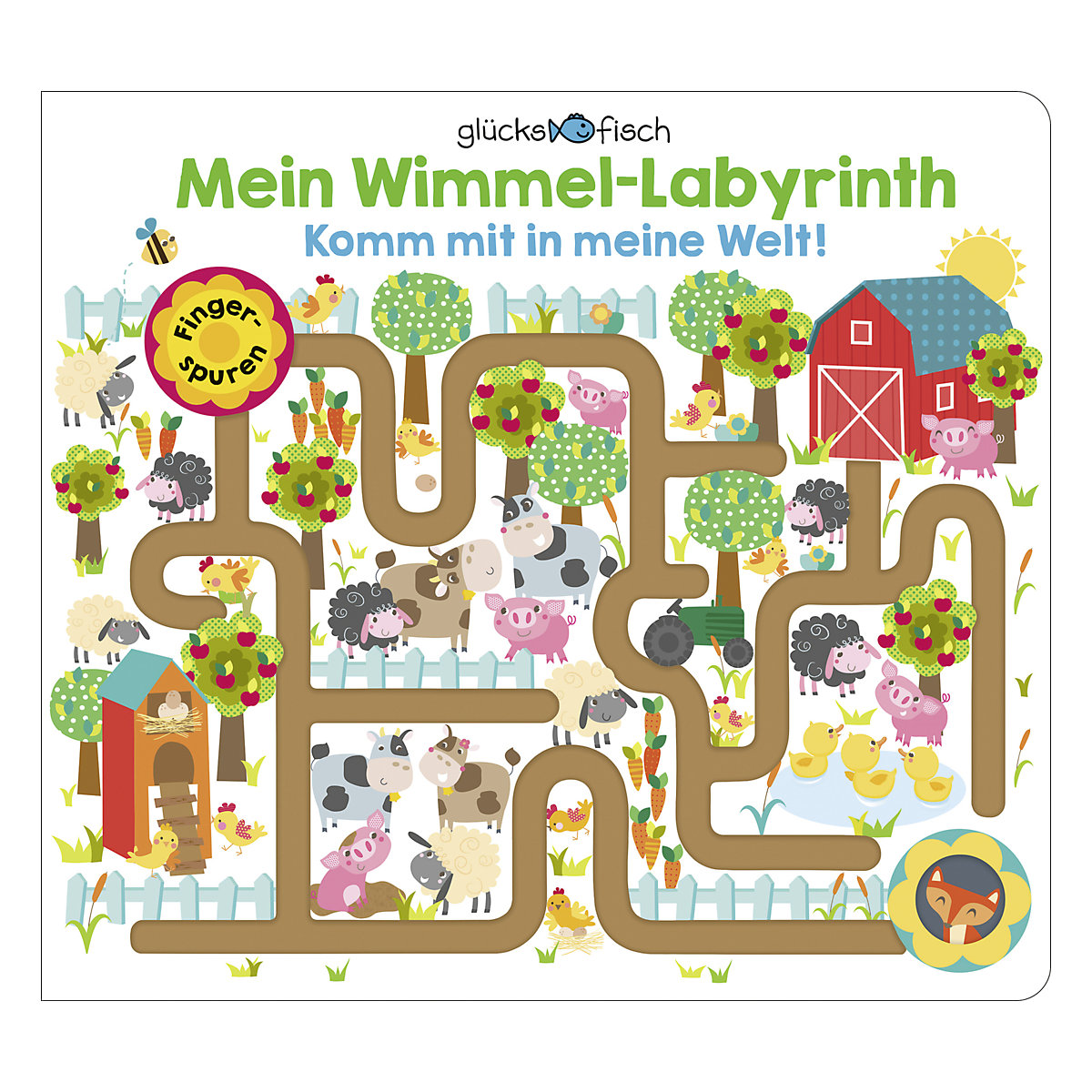 Glücksfisch: Mein Wimmel-Labyrinth: Komm mit in meine Welt!