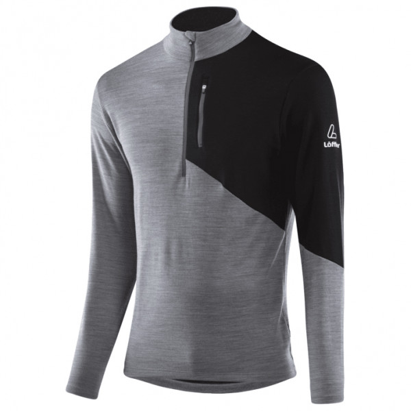 Löffler - Midlayer Block Transtex Merino - Merinolongsleeve