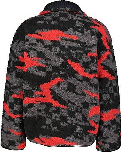 TOMMY-JEANS Herren Fleecpullover TJCU POLAR FLEECE ZIPMOCK