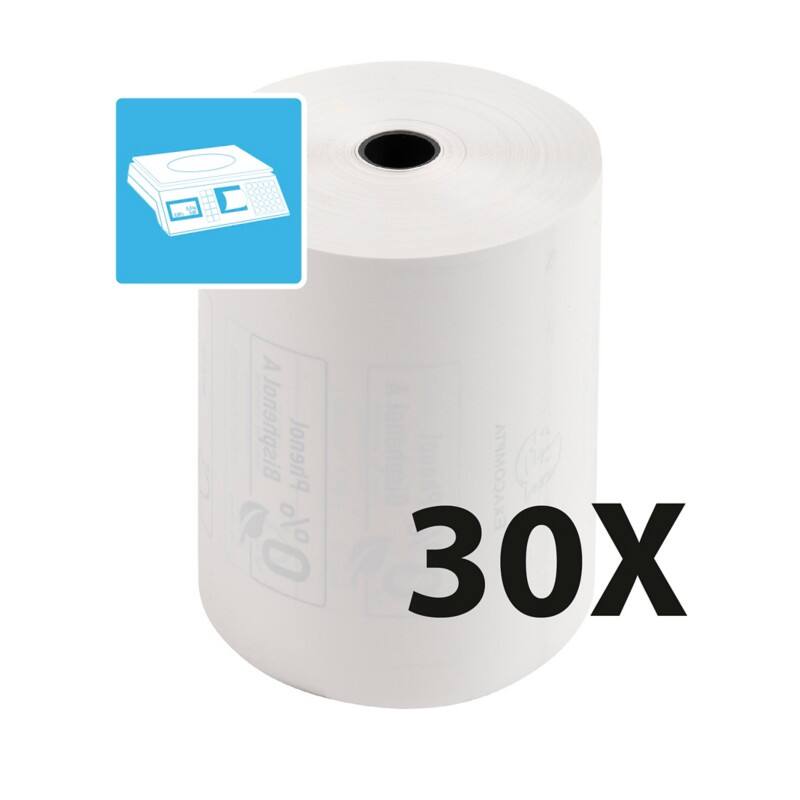 Exacompta Thermorolle 80 x 60 x 12 mm 48 g/m² 30 Rollen