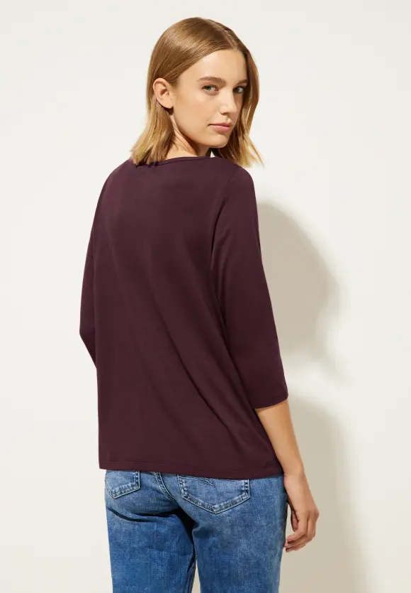 Street One Softes Shirt in Unifarbe
