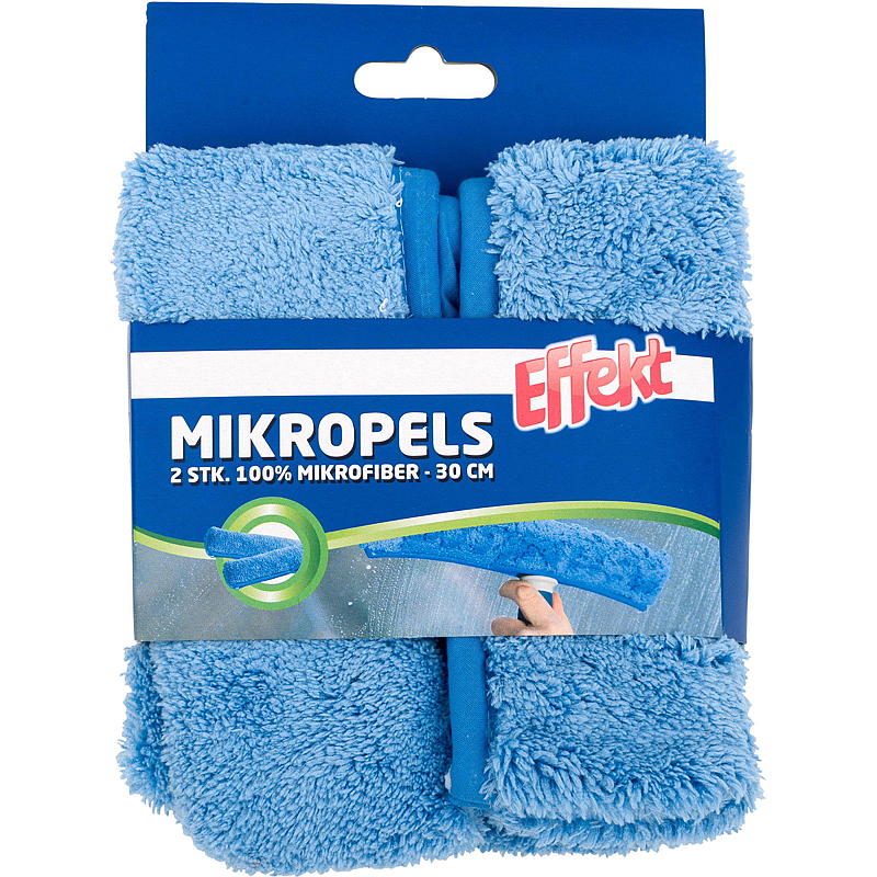 Effekt Mikrofiberpels 2-pk, til vindusvask