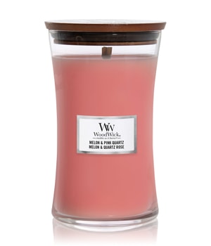 WoodWick Melon & Pink Quartz Hourglass Duftkerze-85 g