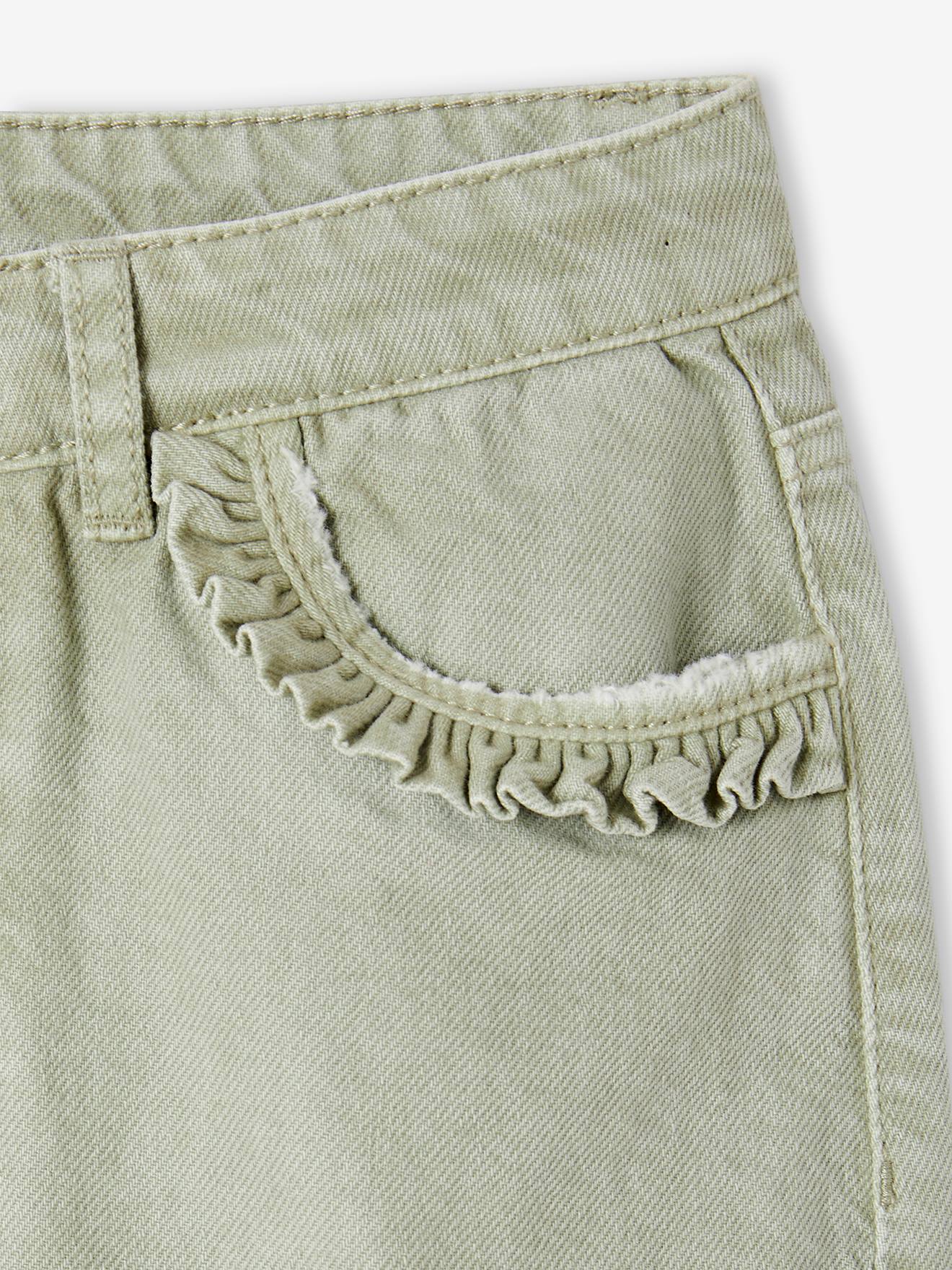 Vertbaudet Gerade Mädchen Hose, Hüftweite COMFORT - blush