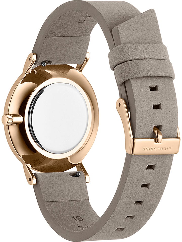 Liebeskind Quarzuhr in Grau/ Gold/ Weiß günstig kaufen onesize