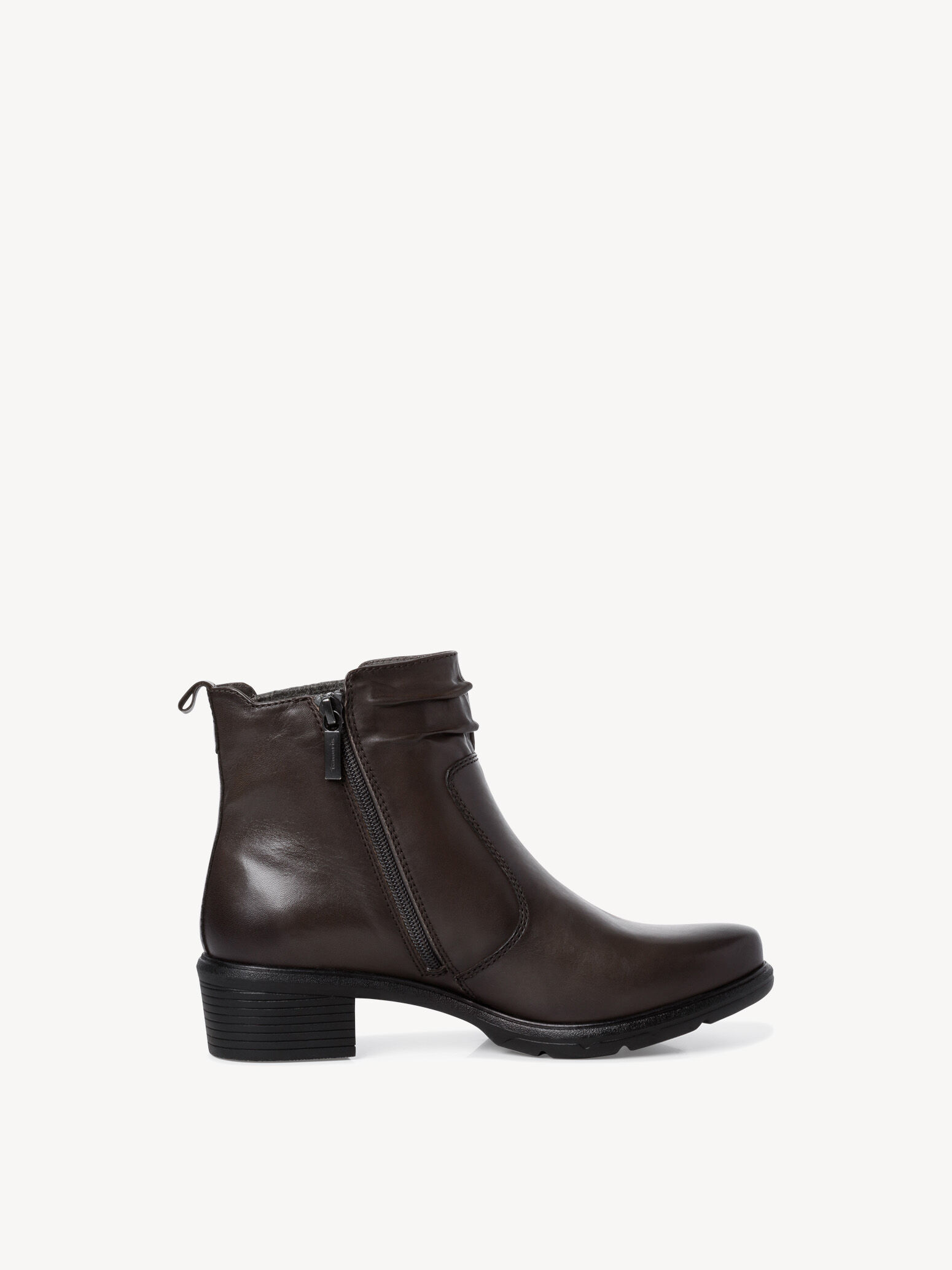 Bottine Chelsea en cuir - vert