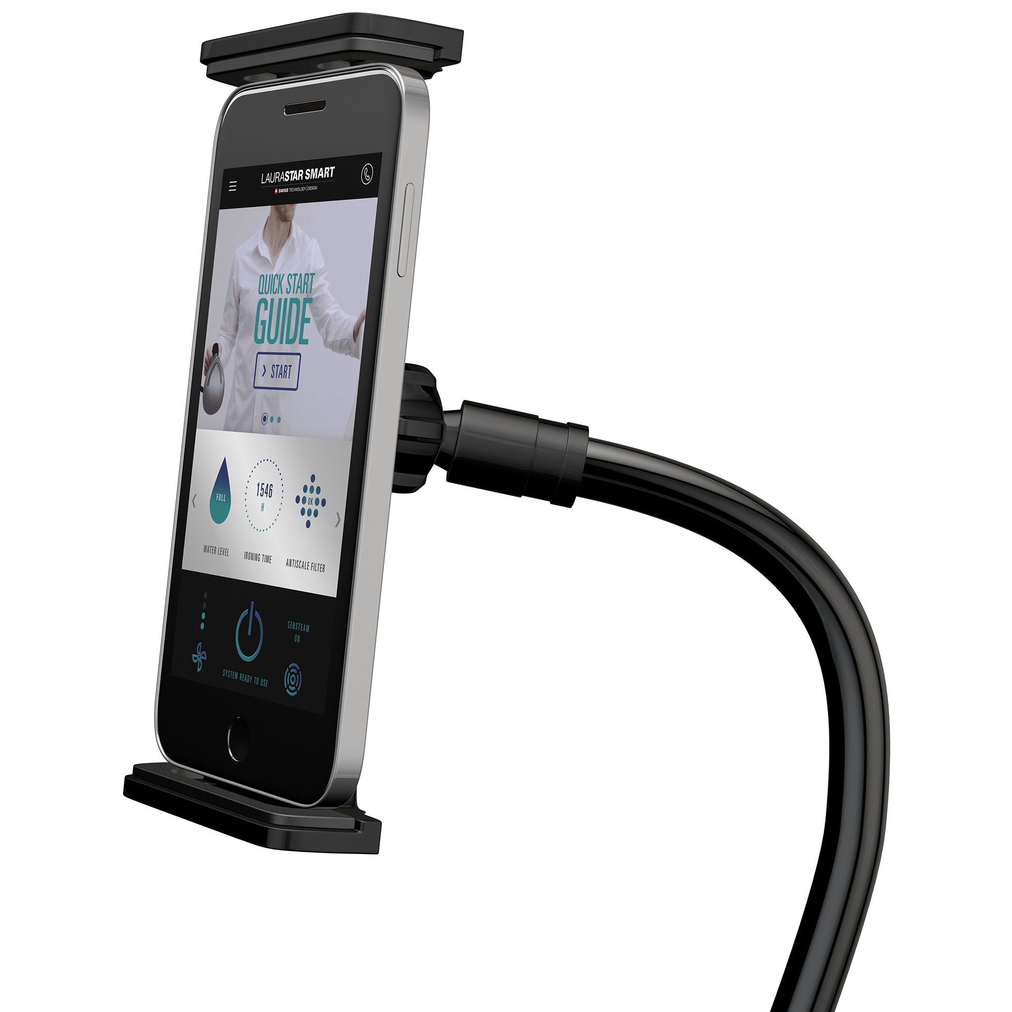 LAURASTAR Bügelbrettbezug Smartphone Halterung Smart Modelle