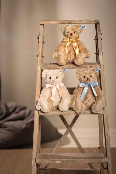 Teddybär zur Geburt, 27 cm, beige
