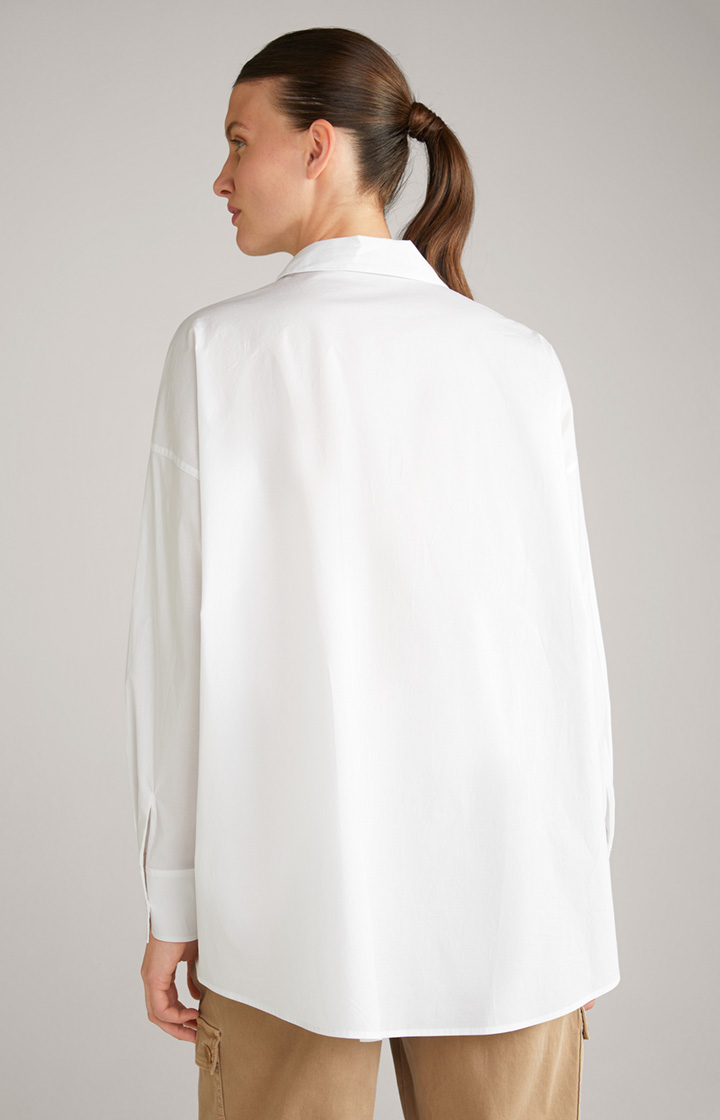 Hemdbluse in Weiß