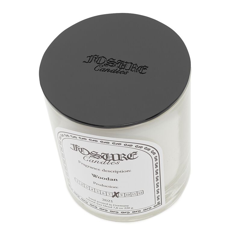 Fosure Candles Woodan Candle white