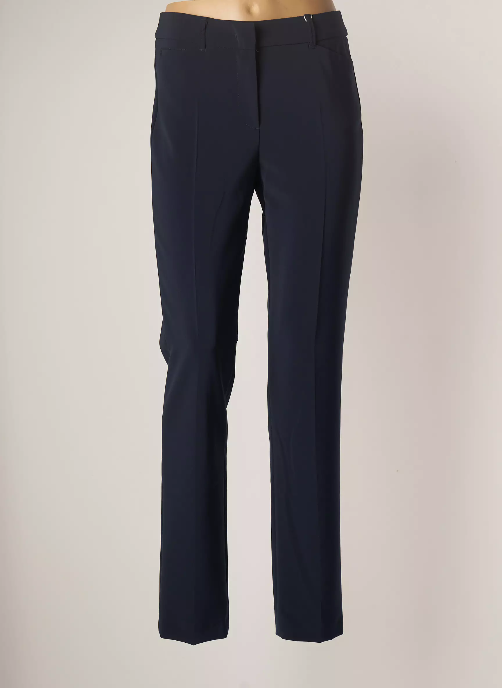 Bianca Pantalons Chino Femme couleur bleu